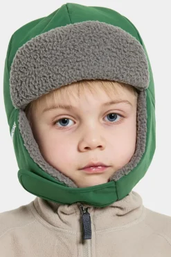 Didriksons Huer>Hue Biggles Cap 6 Pine green