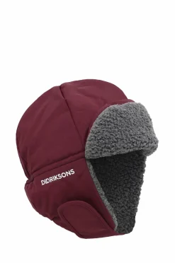 Didriksons Huer>Hue Biggles Cap 6 Anemon red