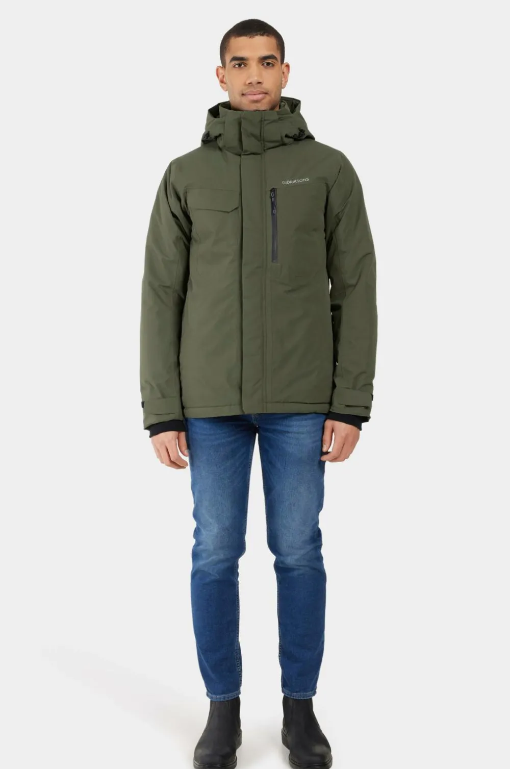 Didriksons Regntøj|Jakker & Frakker>Jakke Stefan Usx Jkt Deep green