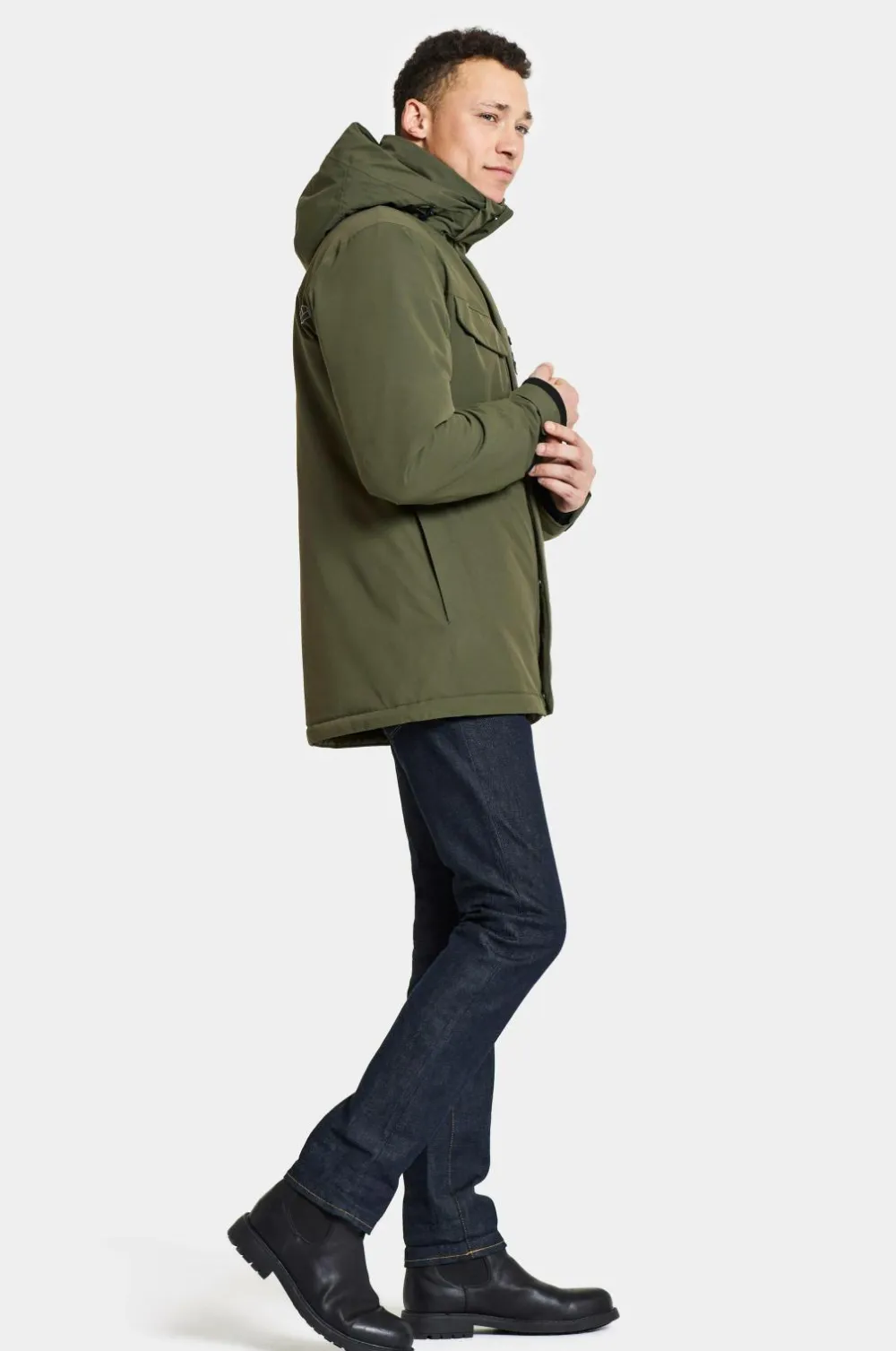 Didriksons Regntøj|Jakker & Frakker>Jakke Stefan Usx Jkt Deep green