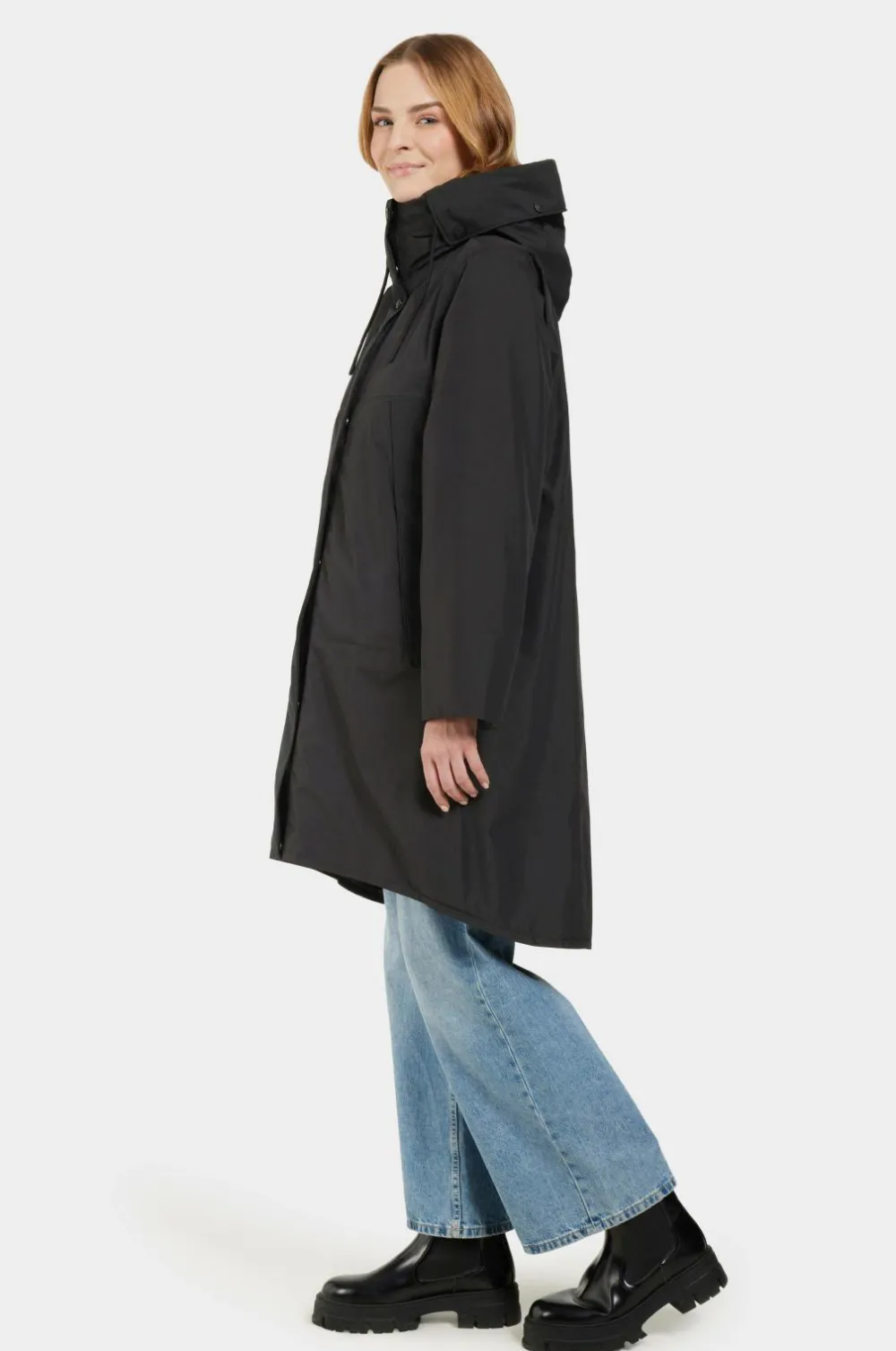 Didriksons Parka Elissa Wns Parka Black Hot