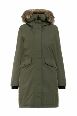Didriksons Parka Erika Wns Parka Deep green Discount