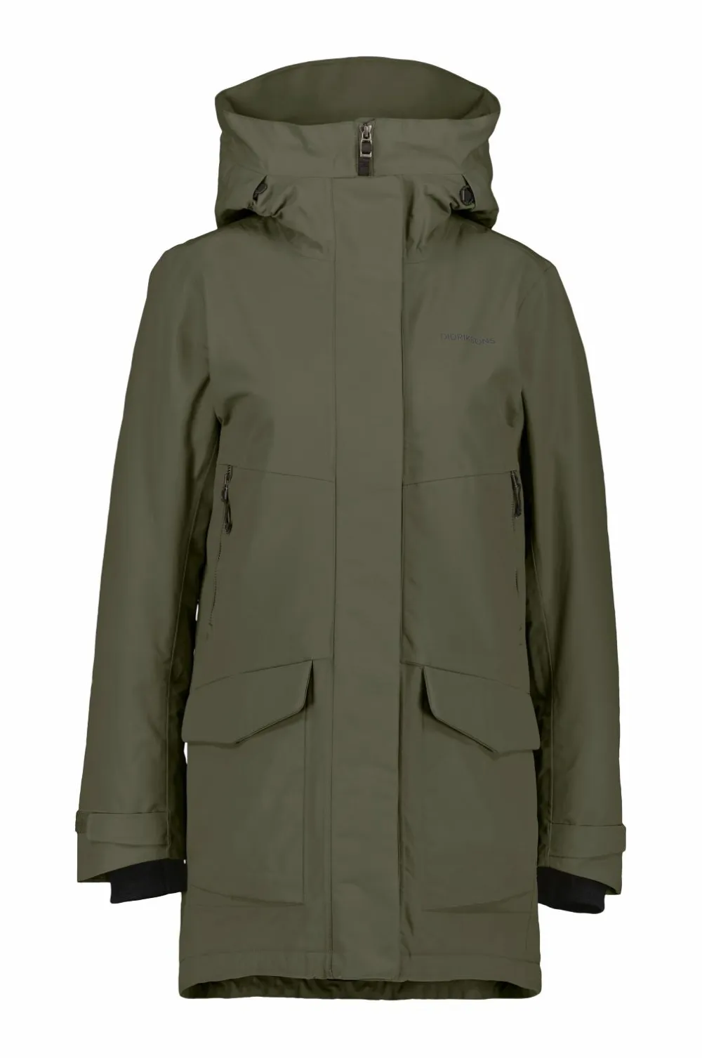 Didriksons Parka Frida Wns Parka 7 Deep green Discount