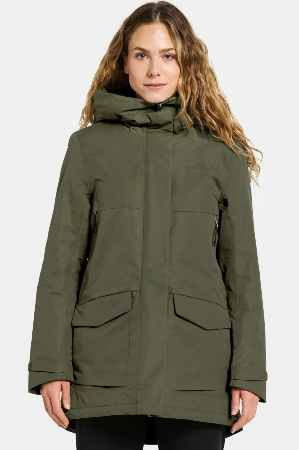Didriksons Parka Frida Wns Parka 7 Deep green Discount