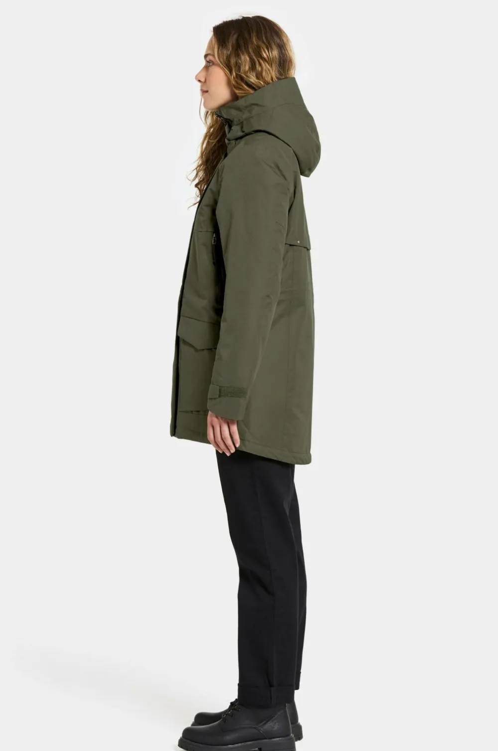 Didriksons Parka Frida Wns Parka 7 Deep green Discount