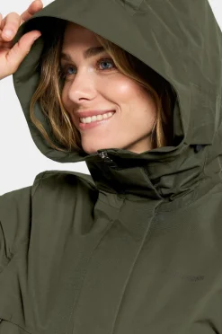 Didriksons Parka Frida Wns Parka 7 Deep green Discount