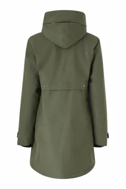 Didriksons Parka Helle Wns Parka 6 Deep green Discount