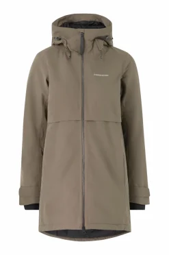 Didriksons Parka Helle Wns Parka 6 Mocha brown Sale