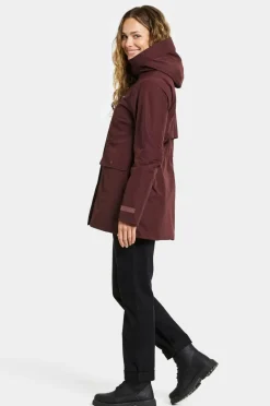 Didriksons Parka Tuva Wns Parka Old rust Online