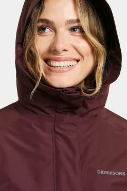 Didriksons Parka Tuva Wns Parka Old rust Online