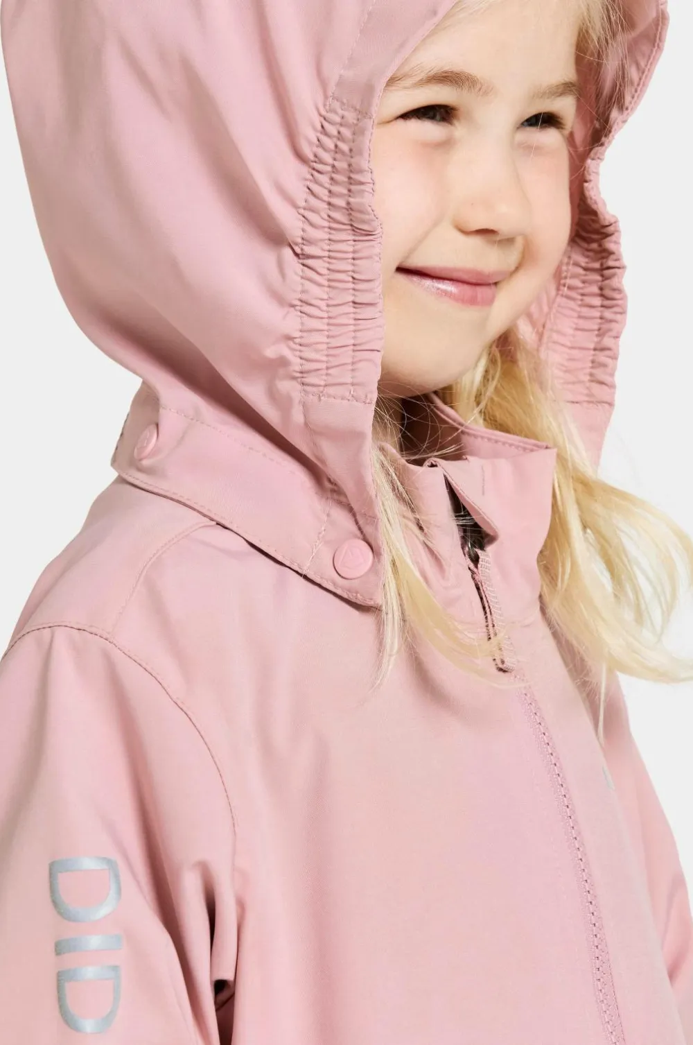 Didriksons Vindjakke Hallon Kids Jkt Soft pink Online