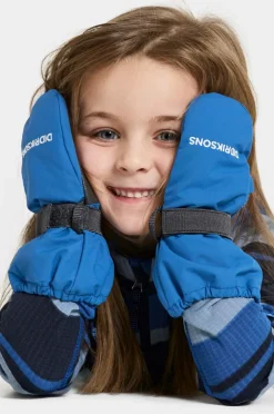 Didriksons Handsker & Vanter>Vintervanter Biggles Zip Mitten 8 Sapphire blue