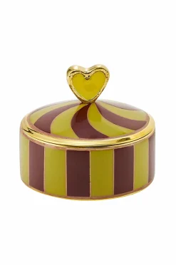 Doing Goods Småopbevaring>Pyar Heart Circus Box Medium Gul