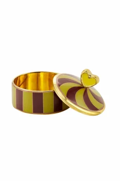 Doing Goods Småopbevaring>Pyar Heart Circus Box Medium Gul