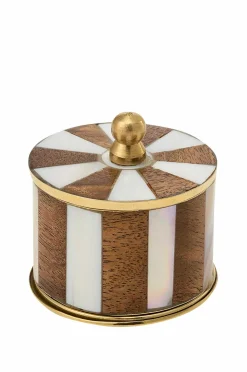 Doing Goods Æske Bailey Circus Woody brun, hvid, messing Best