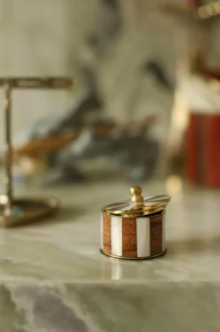 Doing Goods Æske Bailey Circus Woody brun, hvid, messing Best