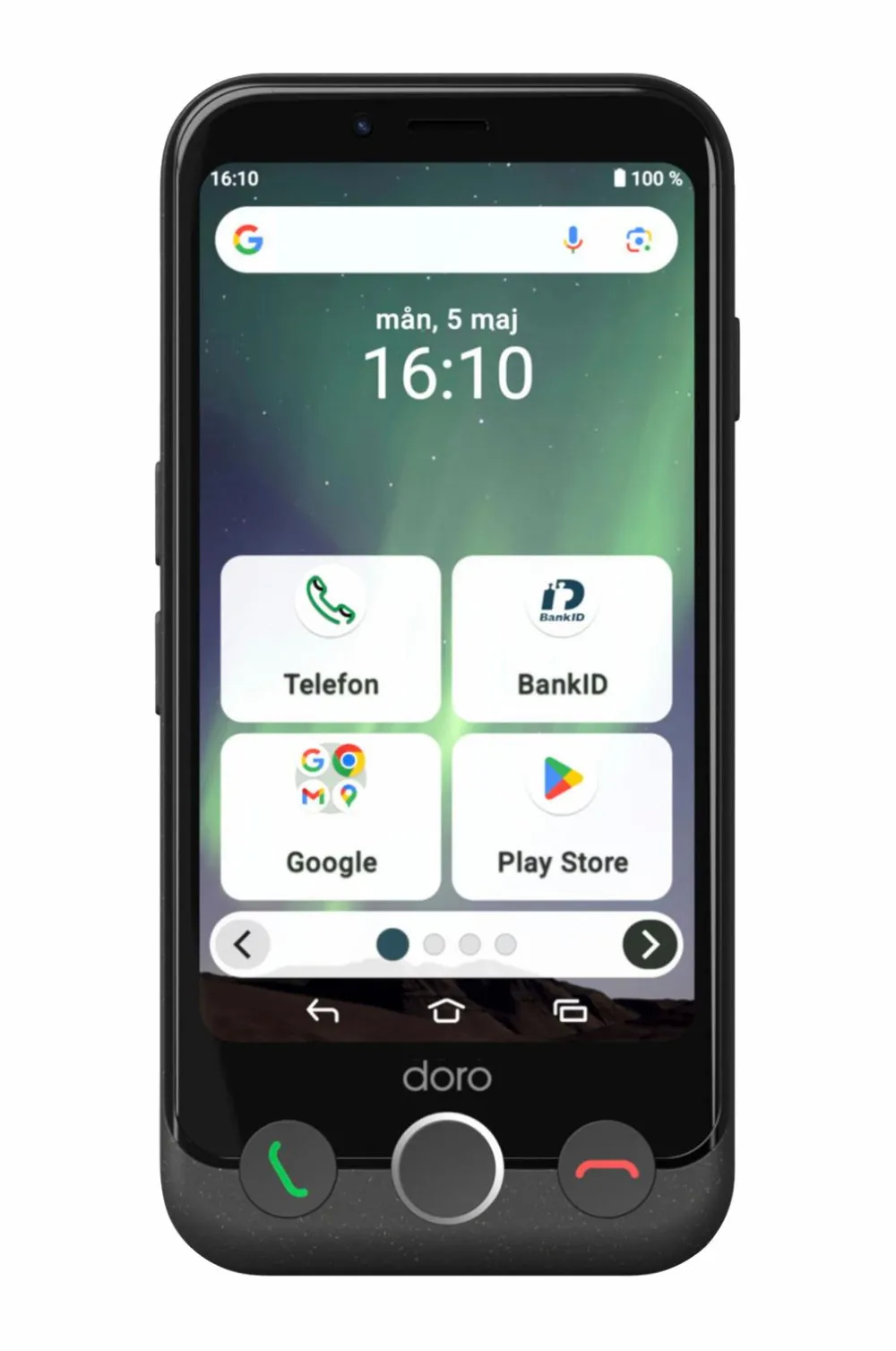 Doro Mobiltelefoner, Tablets & Tilbehør>Uro Smartphone 4G Aurora A11 No color