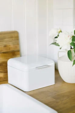 Dorre Brødkasse Bella Hvid Online