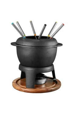 Dorre Pander & Gryder>Fondue Fonda Sort mat sort