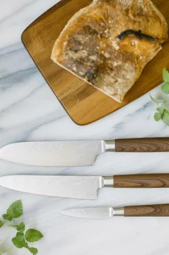 Dorre Knivsæt Yari Brun Outlet