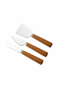 Dorre Husholdningsartikler>Osteknive Oleda 3 dele Akacietræ