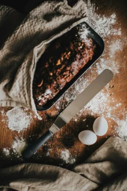 Dorre Bagetilbehør & Bageredskaber>Paletkniv vinklet Cookie Grå