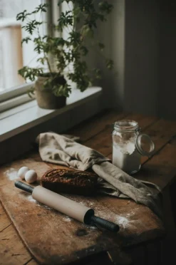 Dorre Bagetilbehør & Bageredskaber>Rullepind Cookie Beige