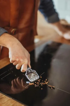 Dorre Skraber til stegeplade Hema Sort