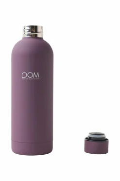 Drop Of Mindfulness Vandflaske Water Bottle Dark mauve Outlet