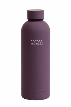 Drop Of Mindfulness Vandflaske Water Bottle Dark mauve Outlet