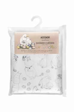 Dsignhouse x Moomin Bruseforhæng Mumin 180x200 cm Hvid dal Hot