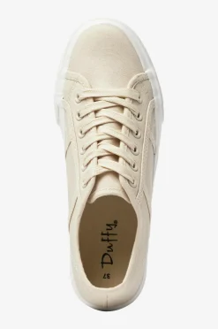 Duffy Lærredssko>Kondisko Beige