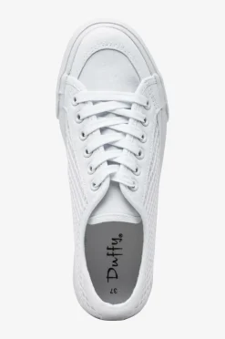 Duffy Lærredssko>Kondisko White