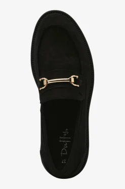 Duffy Loafers Black Clearance