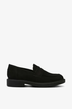 Duffy Loafers i ruskindsimitation Black Sale