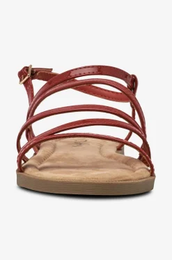 Duffy Sandaler Red Clearance