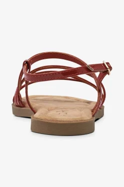 Duffy Sandaler Red Clearance