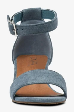 Duffy Sandaler med hæl Sanda Light blue Discount