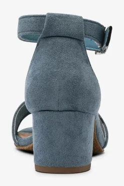 Duffy Sandaler med hæl Sanda Light blue Discount