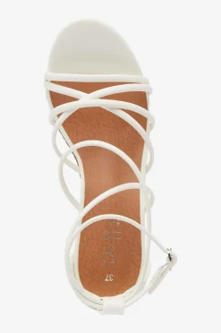 Duffy Sandaler med hæl White Online
