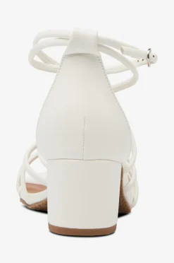 Duffy Sandaler med hæl White Online