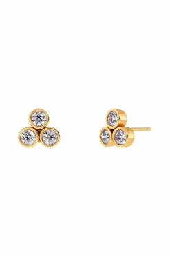 Edblad Øreringe Barre Studs Gold New