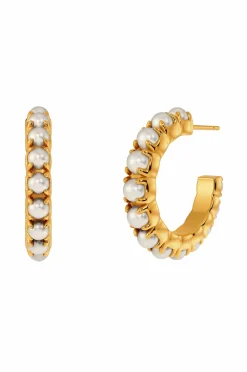 Edblad Øreringe Lilo Hoops L Gold Clearance