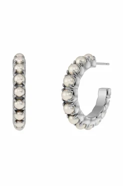 Edblad Øreringe Lilo Hoops L Steel Best