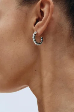 Edblad Øreringe Lilo Hoops L Steel Best