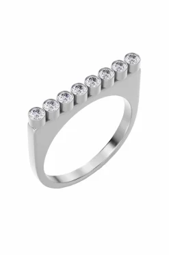 Edblad Smykker>Ring Twiggy CZ Steel