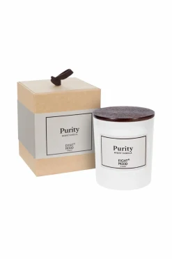 Eightmood Duftlys, Purity Burnt vanilla Beige/brun/hvid Sale