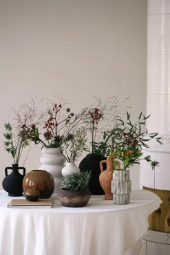 Eightmood Potteskjulere>Krukke, Athena H 11 cm Brun