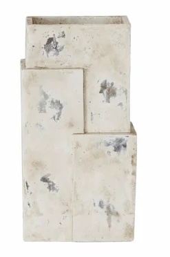 Eightmood Krukke, Cube Hvid Best