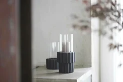 Eightmood Lanterne Nutchess H 28 cm Sort Outlet